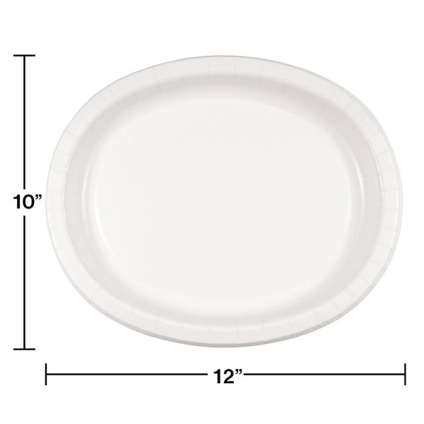 Creative Converting Paper Plate 10 inch White 24 Pack