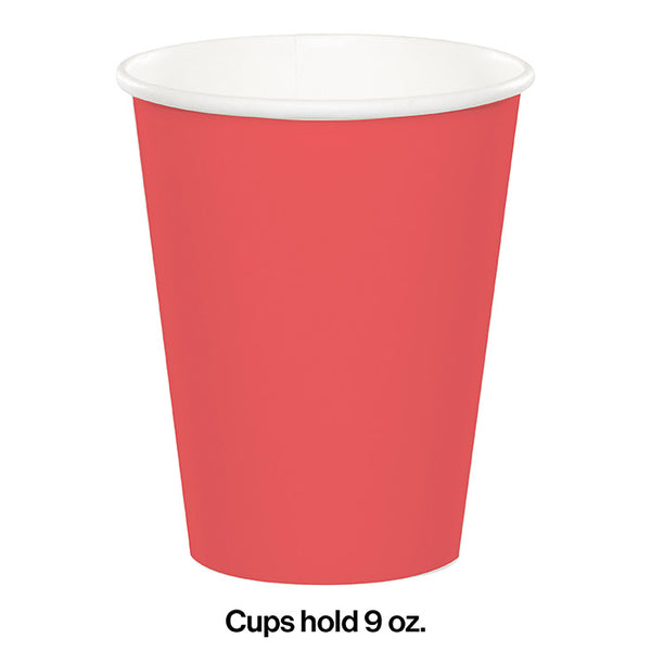 Red Paper Cups 20ct 9oz