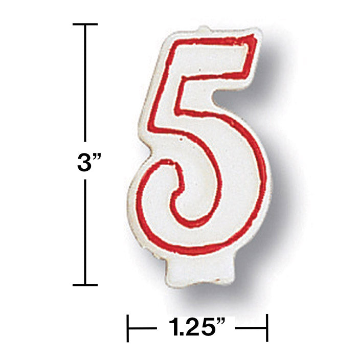 Acrylic Black Number 80 Birthday Cake Topper - Online Party Supplies