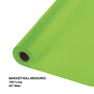 Fresh Lime Banquet Roll 40" X 100' Party Decoration