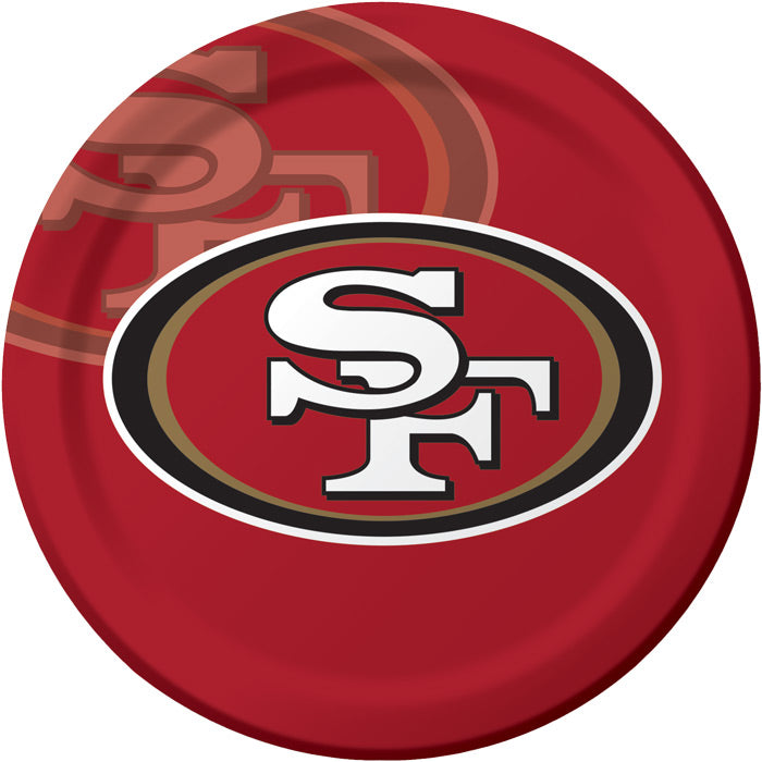 San Francisco 49ers NFL Football Sports Party 9 Dinner