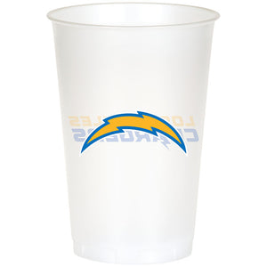 Los Angeles Chargers Plastic Cup, 20oz 8ct